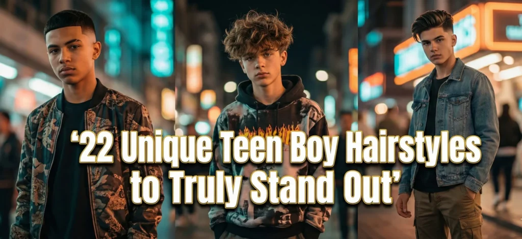 22 Unique Teen Boy Hairstyles to Truly Stand Out