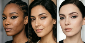 A photograph from inside a small, cozy bookstore, with floor-to-ceiling shelves overflowing with books, a comfortable armchair, and warm, inviting ambient light.