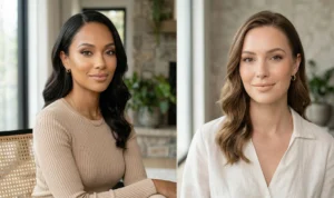 A close-up portrait of an elderly man with kind eyes and a grey beard, smiling warmly while holding a well-worn leather-bound book. Soft, warm natural light illuminates his face and hands.