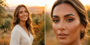 A close-up shot of a hand-woven textile featuring intricate geometric patterns in deep reds, earthy browns, and cream wool, showing natural variations in the fibers and colors.