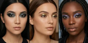 A detailed botanical illustration of a purple orchid flower and its green leaves, depicted with scientific accuracy on a plain white background, including root structures.