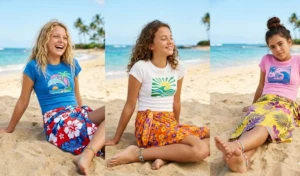 Y2K graphic tees and sarongs